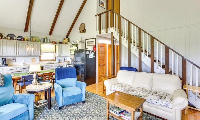 Zionville Cabina | Deck, Fire Pit, Games: Family Escape Near Boone
