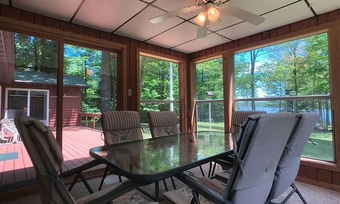 Reserve Cabina | 1900 miles of shoreline on the Chippewa Flowage to explore, great fishing, and great for water sports
