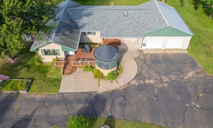 Webster Casa | Fir Street Retreat: Cozy Family Haven Steps from Main Street Webster, WI