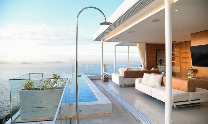 Vidigal Casa | ADV006 Charming penthouse with sea view in Vidigal