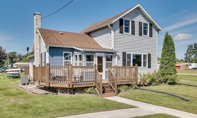 Merrillan Casa | Jackson County ATV Trail Access: Merrillan Home!