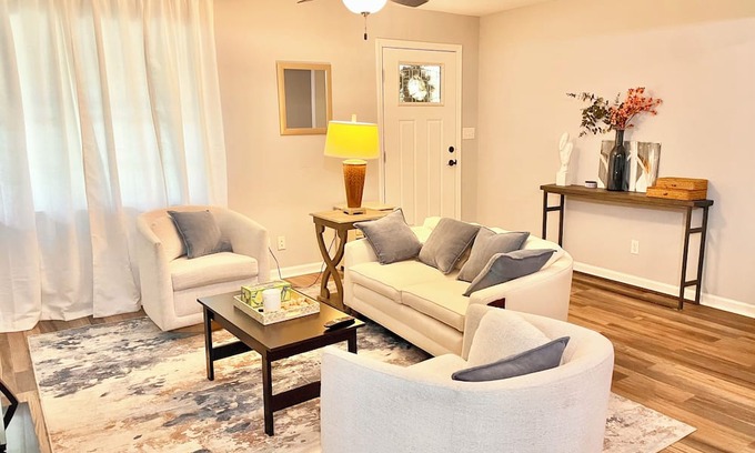 McDonald Cabaña | Cozy Ranch with exercise equipment room, AC