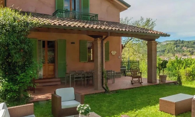 Brisighella Casa | Wonderful villa with infinity pool just above Brisighella spa