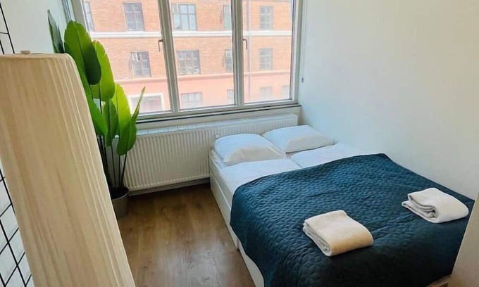 København NV Apartamento | Copenhagen Studio with Double Bed and Kitchen