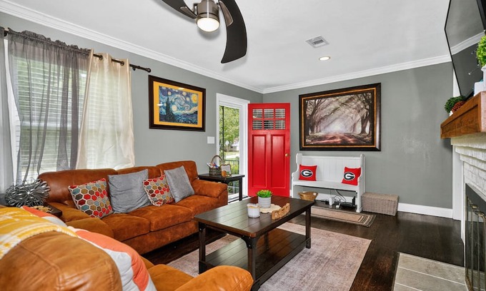 Moultrie Casa | NEW! Cozy Moultrie Home with Backyard Retreat