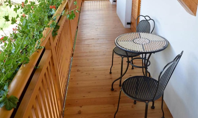 Albions Apartamento | Apartment 'Appartaments Hatzlhof Nr 1' with Mountain View, Shared Terrace and Wi-Fi
