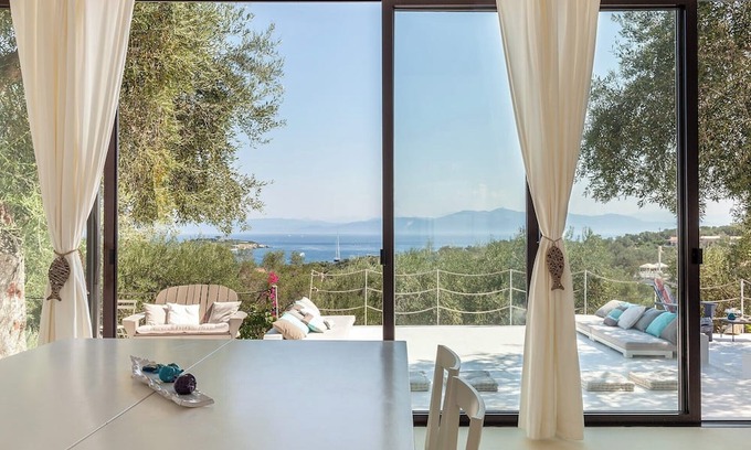 Gaios Villa | Panayia View - Seis Habitaciones Villa, Capacidad 14