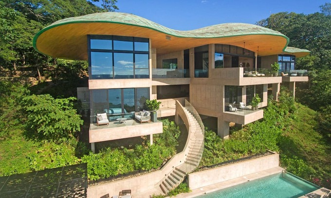 Península de Papagayo Villa | Architectural Masterpiece w/360° Ocean Views - Luxury Oceanfront - Concierge