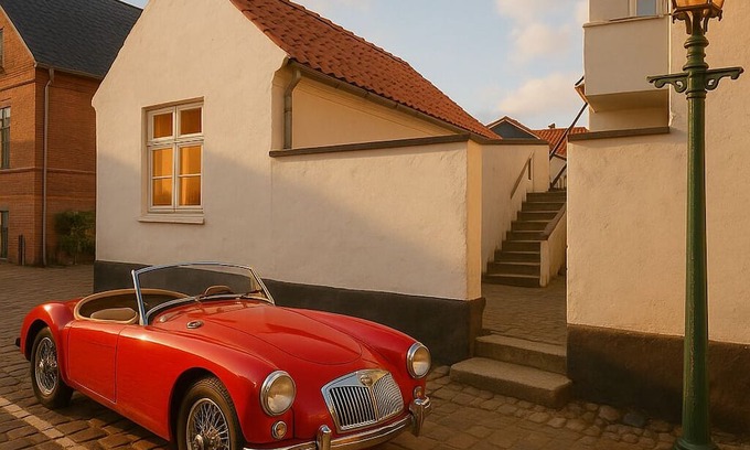 Viborg Condominio | Charming apartment in Viborg's Latin Quarter