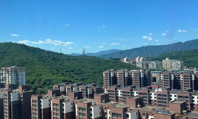 Shijingshan Apartamento | 2-bedroom apartment with mountain view 8 minutes to the metro,most livable area