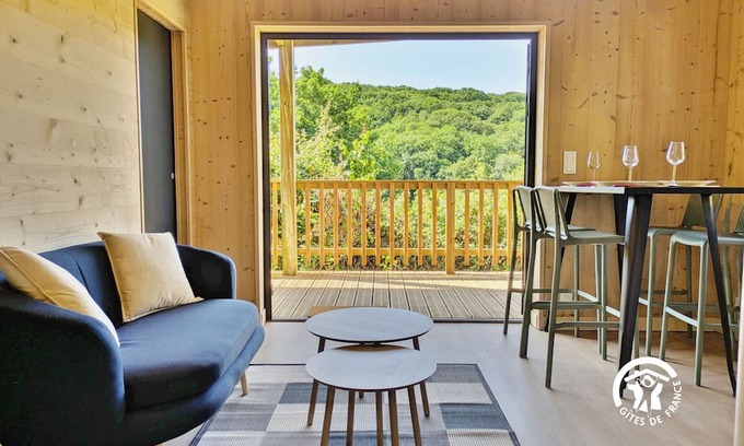 Saint-Berthevin Cabaña | Chalet cómodo cerca de Laval, 4 pers., se admiten mascotas