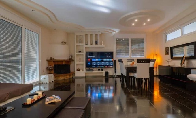 Volos Cabaña | Villa Alpha Sea View With Pool