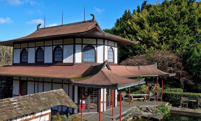 Tollard Royal Casa | The Japanese Pavilion, set within the Cranborne Chase