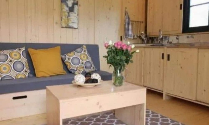 Moncrabeau Chalet De Esquí | Chalet sobre pilotes con terraza - 5 personas