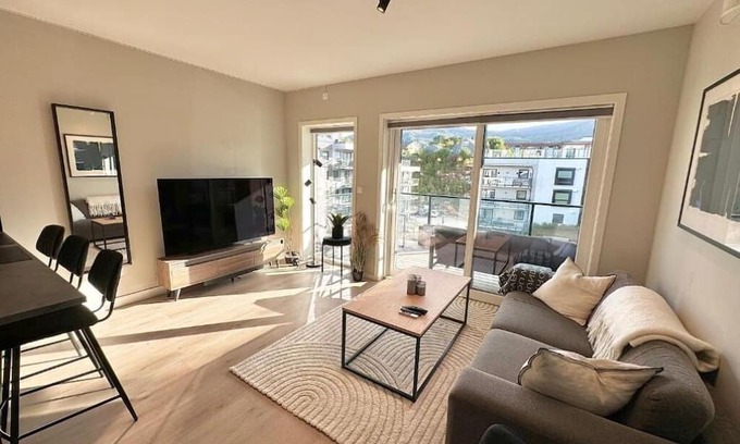 Fyllingsdalen Apartamento | Luxury Apartment in Bergen, 10min from City Centre