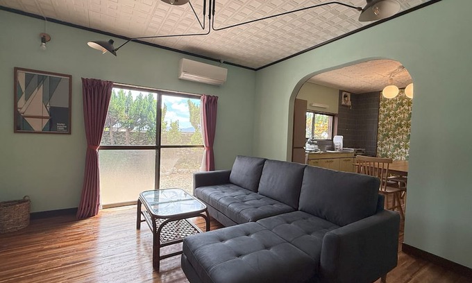 Setouchi Cabaña | Villa Tottoganashi" for rent in front of a spectacular beach on the secluded island of Kakaroma Island.