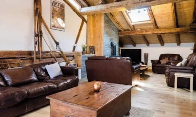 Peisey-Nancroix Casa | Chalet Bronziers - authentic alpine experience (16p, sauna)