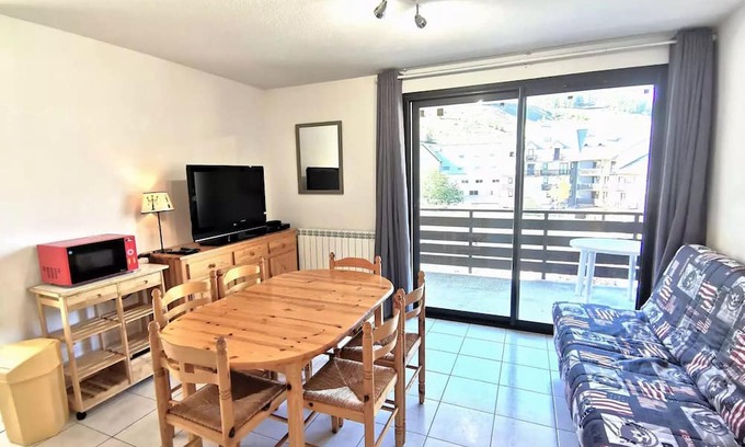 Reallon Apartamento | Chabrieres Residence - Beautiful 2 bedroom apartment for 6 beds in Réallon