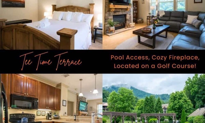 Maggie Valley Condominio | Tee Time Terrace Summ