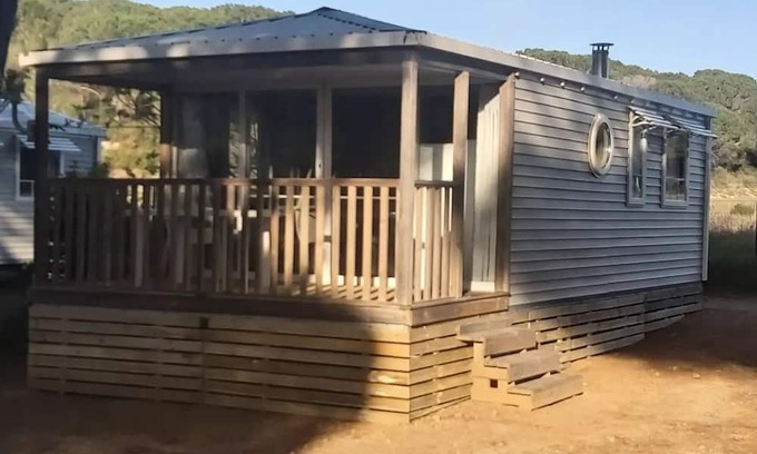 Bizanet Casa | Ushuaïa Villages Camping Figurotta * - Mobile Home Mistral 35m² - 2 bedrooms + air conditioning + covered terrace for 6 people