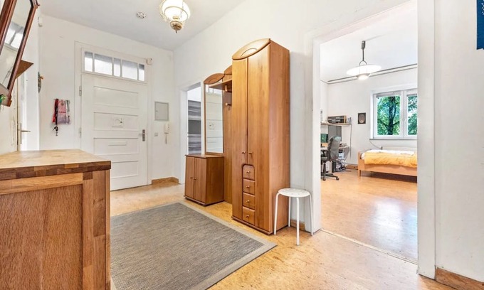 Sudstadt-Bult Apartamento | Room 'Messezimmer' with Private Terrace, Wi-Fi and Air Conditioning