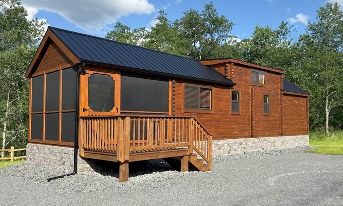 Hensonville Cabina | Windham NY Espace