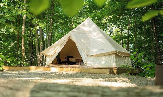 Miller Lake Casa | "The Explorer" Glamping Tent near Tobermory