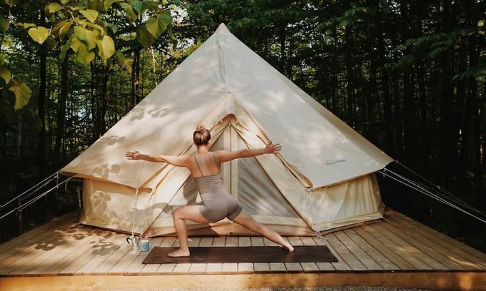 Miller Lake Casa | Nautical Glamping close to Grotto