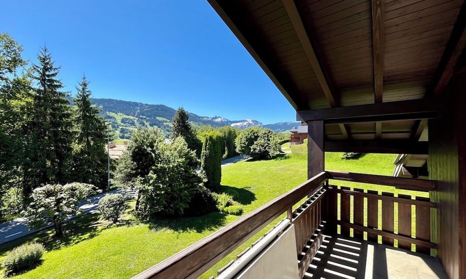 Combloux Apartamento | Charming apartment with a beautiful view, Combloux