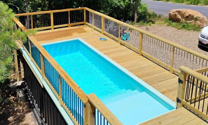 Broken Bow Cabina | 2Mountaintop Cabins Pool Saunas Slides Views &More