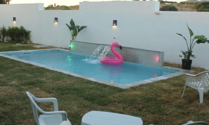 Qurbus Villa | Prestigious Villa between Sea and Forest in Sidi Erraies-Korbous- Private Pool