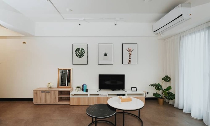 Zhongshan Apartamento | Charming 1-bedroom apartment in fabulous Taipei City with AC, WiFi