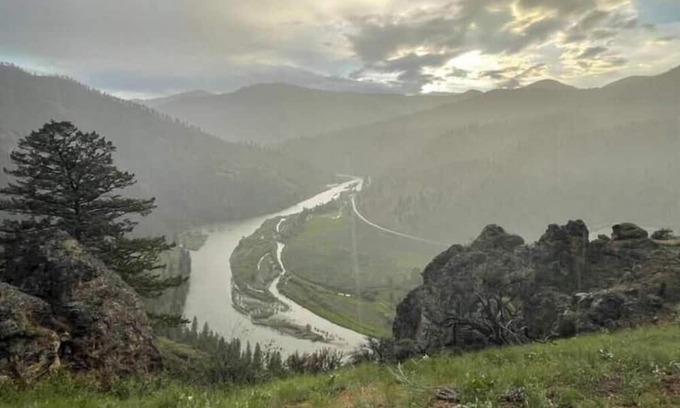 Shoup Apartamento | Safari Tent on the Salmon River - Double Bed