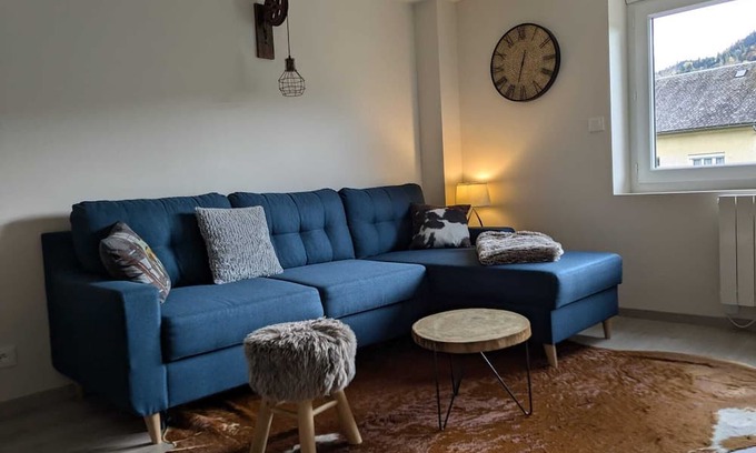 Murat-le-Quaire Apartamento | Ground floor apartment with garden Oréade Sancy furnished tourism ***