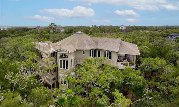 Jeremy Cay Casa | Edisto Premier- Stunning Ocean views + Lux Home