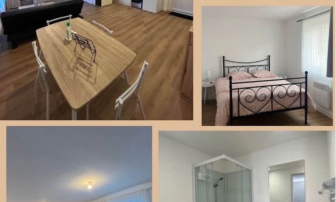 Le Breuil Apartamento | The unexpected: 2-bedroom apartment in Le Creusot/Le Breuil near Tgv station