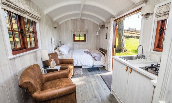 Great Fryup Dale Apartamento | LetAway - Barn Owl Shepherd's Hut, Westerdale nr Castleton, North Yorkshire