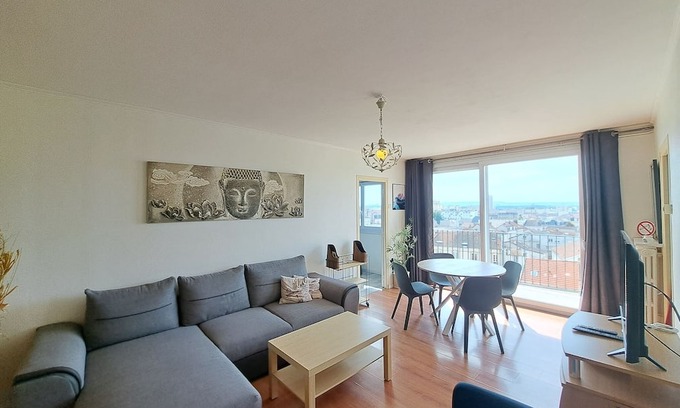 Laon Sud Apartamento | Ajaccio - Balcon avec vue