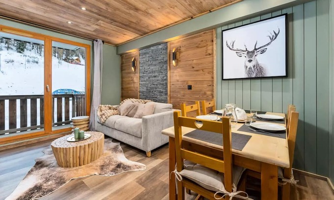 Les Orres Apartamento | Cosy apartment overlooking the slopes