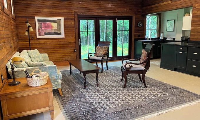 Camden Otro | 1890's Carriage House with Pond and Wood