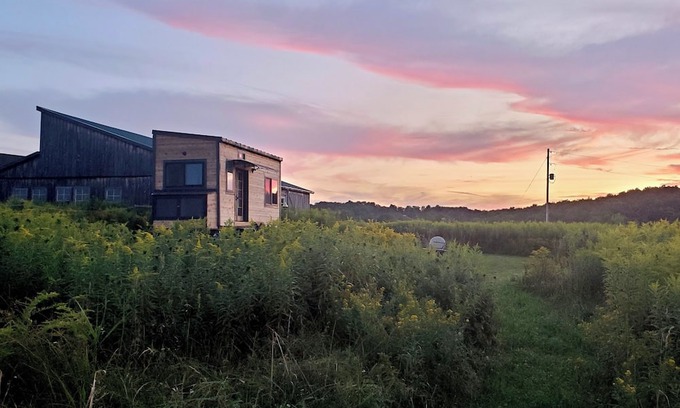 Hartwick Cabina | Tiny House in a peaceful meadow near Cooperstown