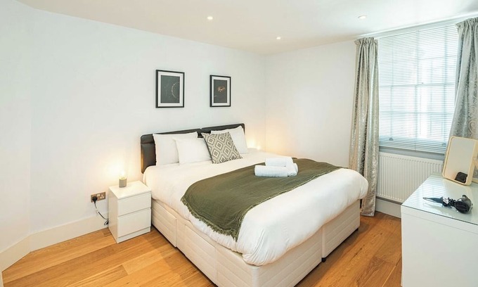 St. Pancras Apartamento | Modern 1-Bed Flat in Central Bloomsbury