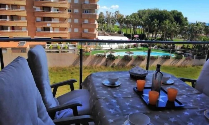Marina d'Or Apartamento | APCOSTAS Marina Dor 1 linea vista lateral mar