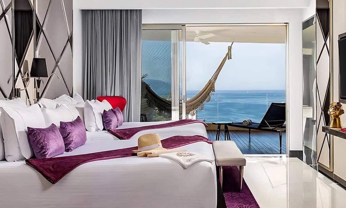 Zona sur Apartamento | Mousai Puerto Vallarta:5-Diamond Ocean View 2 Bedroom Suite