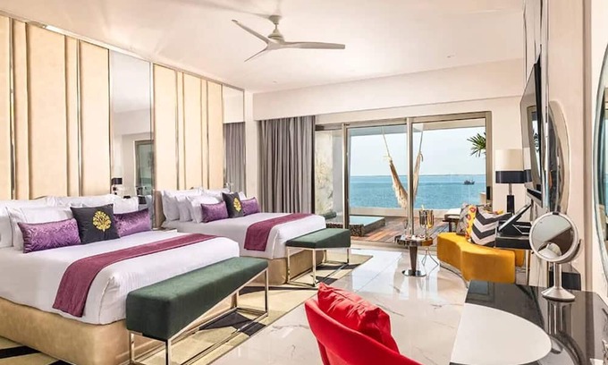 Puerto Juárez Apartamento | Mousai Cancun: 5-Diamond Ocean View 2 Bedroom Suite