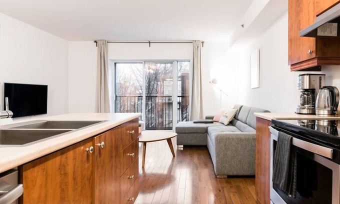 Hochelaga Apartamento | Charming & Cozy Loft with Rooftop Access & AC