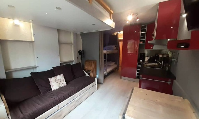 Valfrejus Apartamento | Thabor D Residence - Studio for 4 people