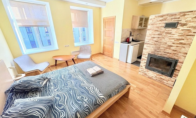 Grizinkalns Apartamento | Refreshed Studio Apartment in a Beautiful Neighborhood
