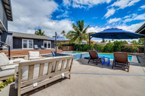 Wailea Casa | Modern Bliss: 4BR5BA Home with Cascading Hot Tub Private Pool and Ultimate Relaxation
