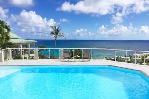 Oyster Pond Casa | V4 Magical view of the ocean and Saint Barth